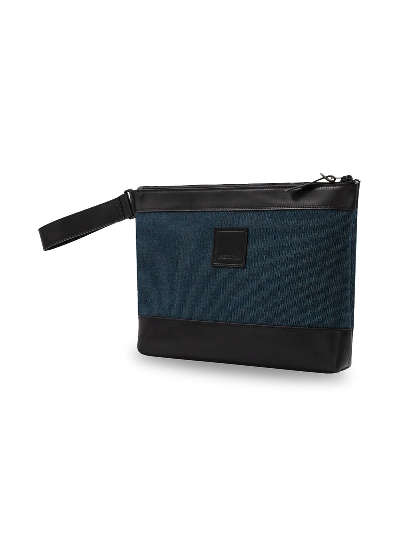 Alexa Clutch • Canvas Blue